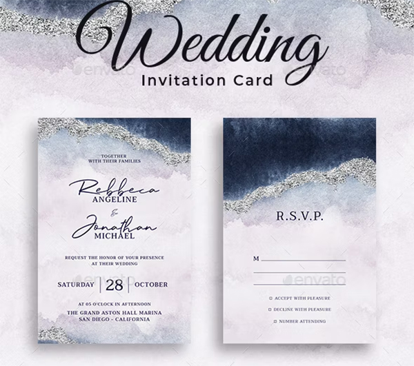 Traditional Wedding Invitation File