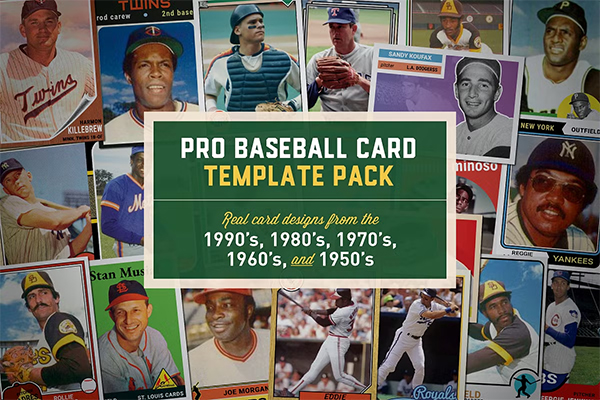 Baseball Card Templates