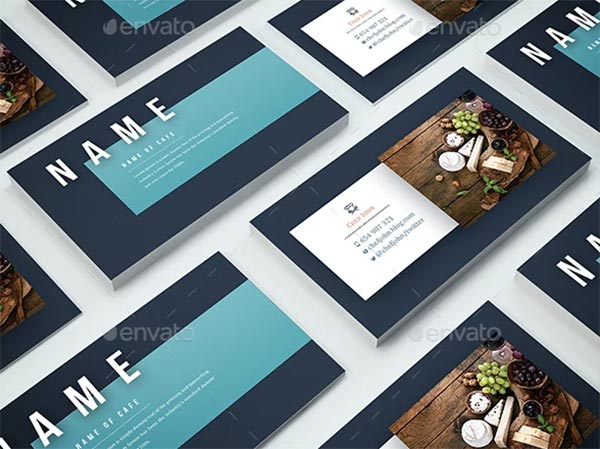 Clean Chef Business Card Template