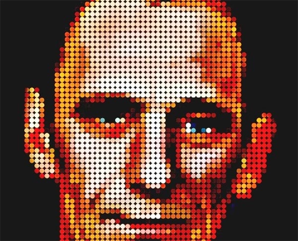 Pixel Portrait Photoshop Action