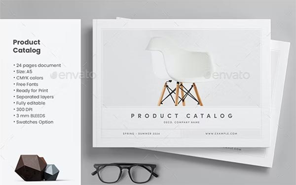 CMYK Product Catalog Template