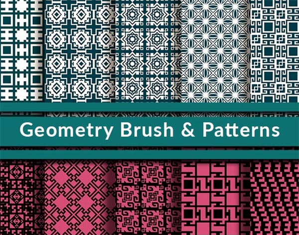 Geometry Brush and Pattern Template