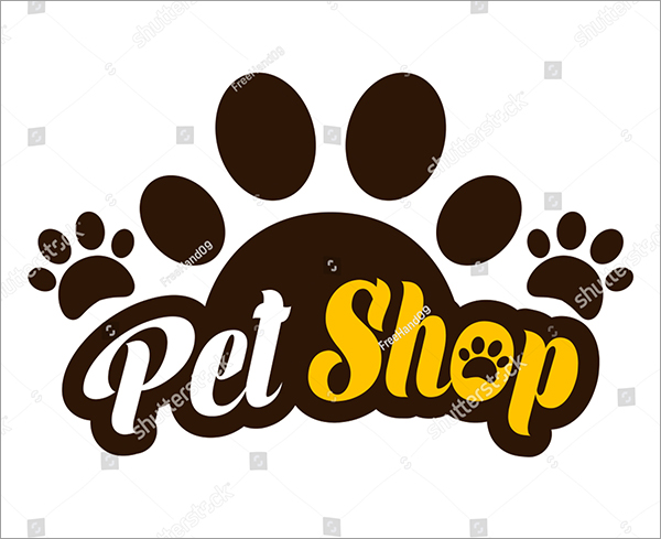 Pet Shop Logo Template