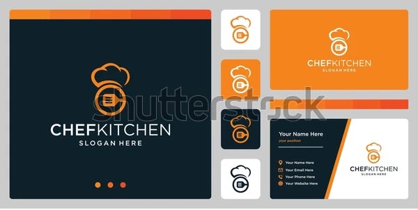 Vector Chef Business Card Design Template