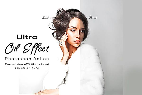 Ultra Oil Effect Photoshop Action