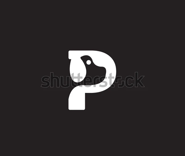 Dog Head Logo Design Vector