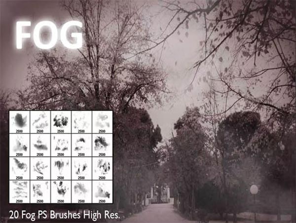 Fog PS Brushes Template