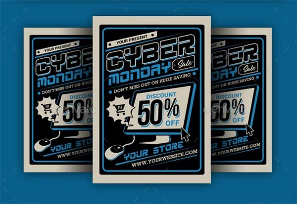 Cyber Monday Sale Flyer Design