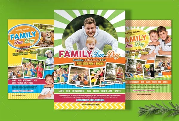 Family Day Festival Flyer