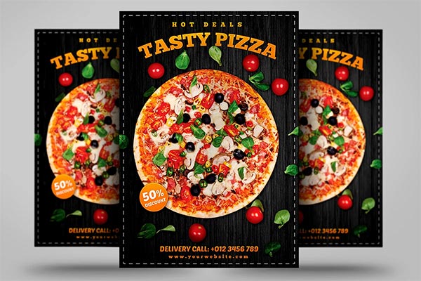 Pizza Flyer Design Templates
