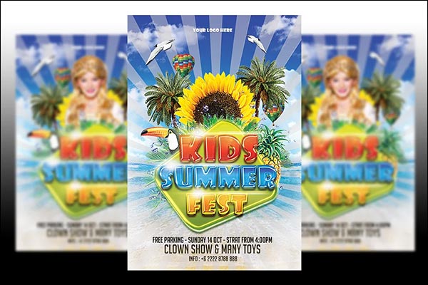 Kids Summer Fest Template