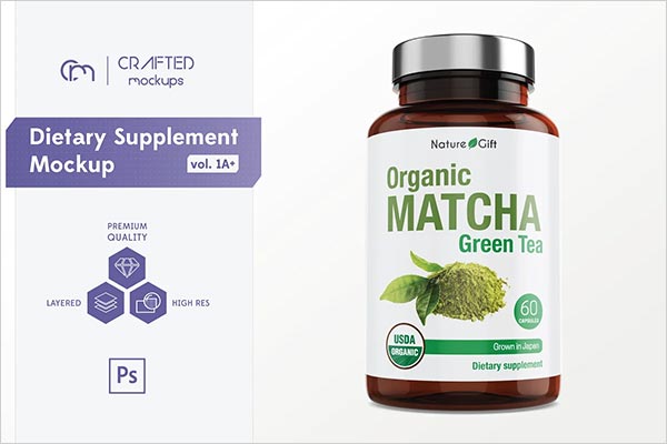 Dietary Supplement Mockup