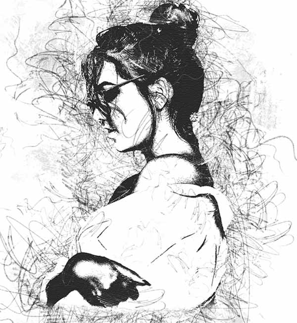 Sketch Pen Art Photoshop Action