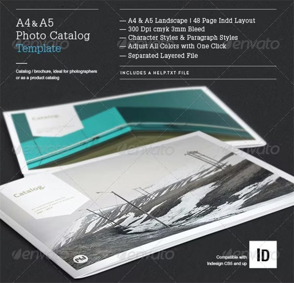 Minimal Photo Catalog Template