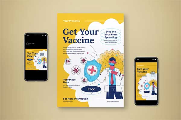Vaccination Flyer Set