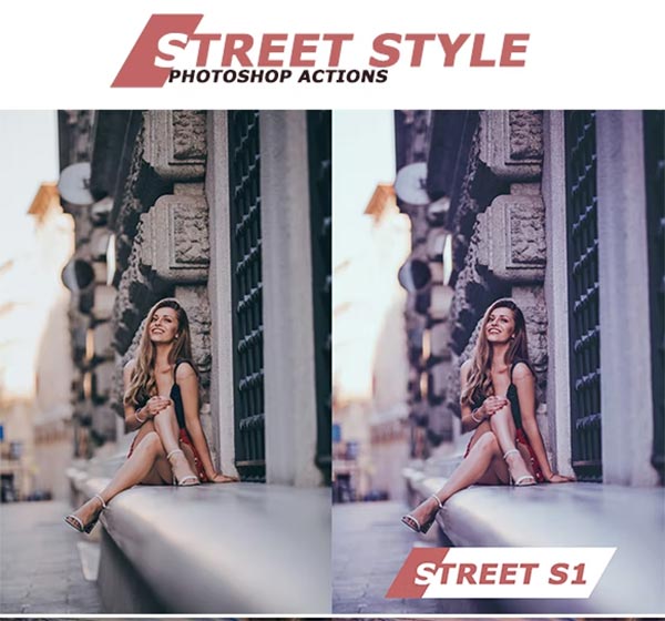 Street Style Photoshop Actions