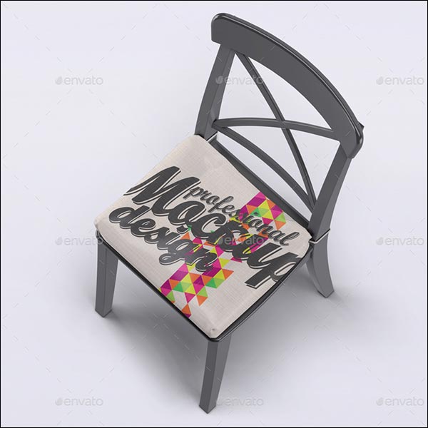 Chair Cushions Mockup