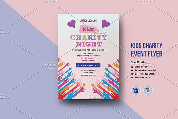 Charity Event Flyer templates