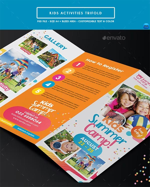 Kids Activities Trifold