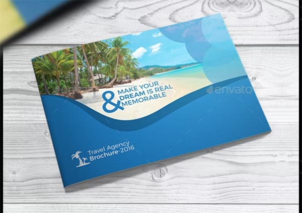 Travel Agency Brochures Catalog Template