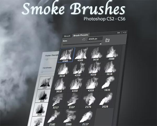 Smoke & Fog Brushes Template