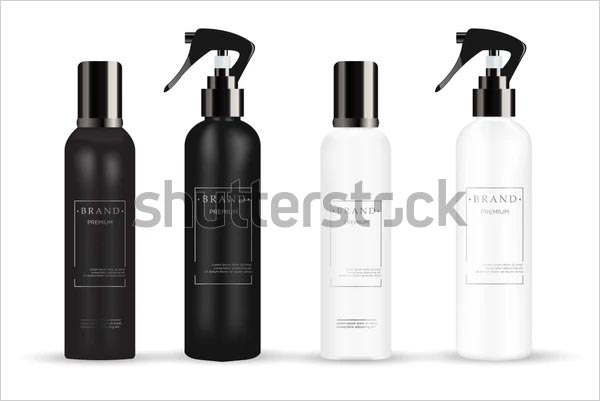 Realistic cosmetic Vector Mockups