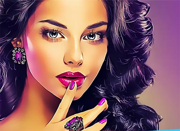 Vector Painting Photoshop Action