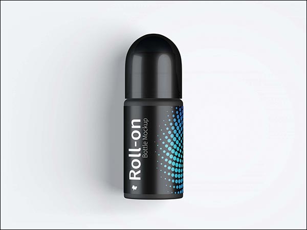 Free Roll-On Bottle Mockup