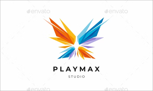 Butterfly CorelDRAW Logo Template