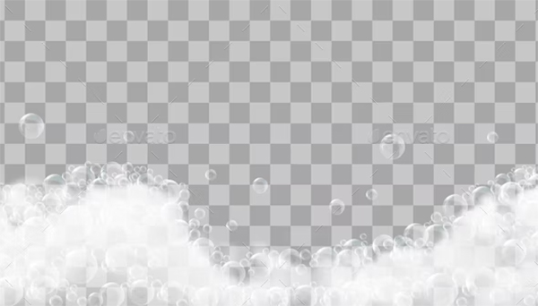 Soap Foam And Bubbles Transparent Background
