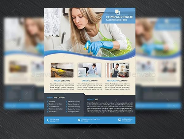 Cleaning Services Flyer Template