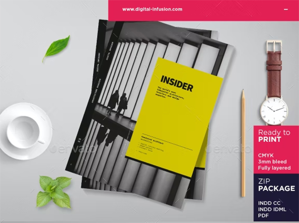Insider Architecture Magazine Template