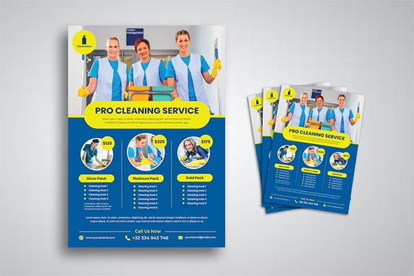 Cleaning Service Commercial Flyer