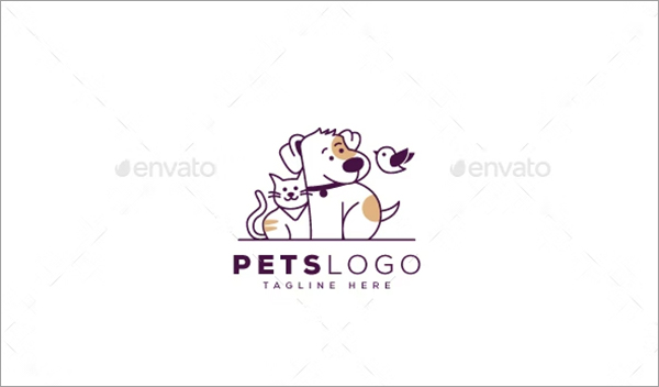Pets Logo Template