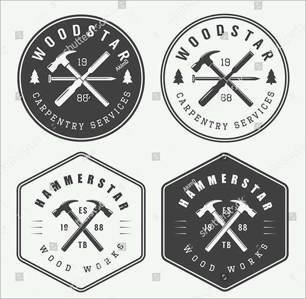 Vintage Carpentry Logo Designs