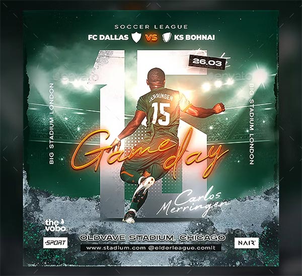 Soccer Flyer Design