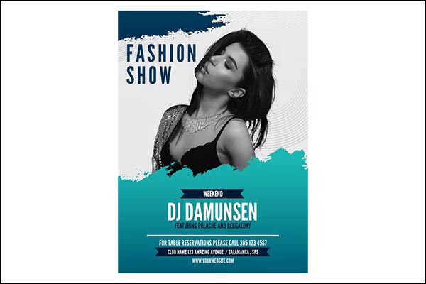 Fashion Show Flyer & Poster Template
