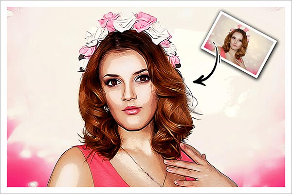 Cartoon Paint Photoshop Plugin