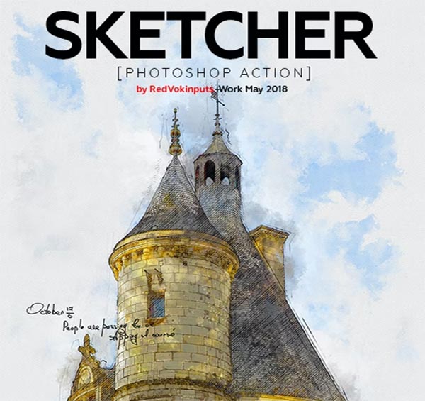 Sketcher Photoshop Action