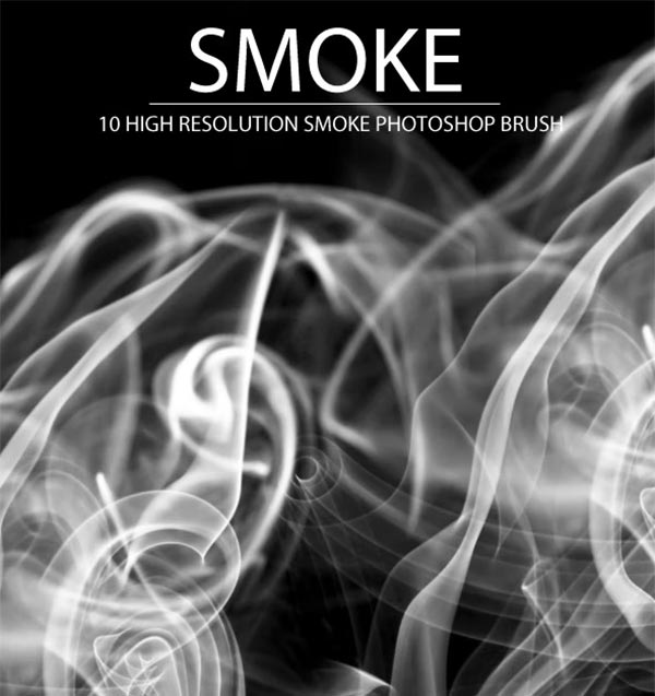 Realistic Smoke Photoshop Brushes
