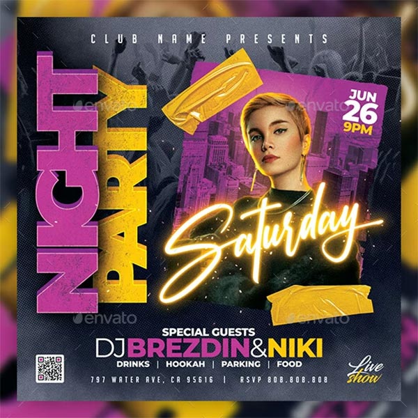 Night Club Flyer Template