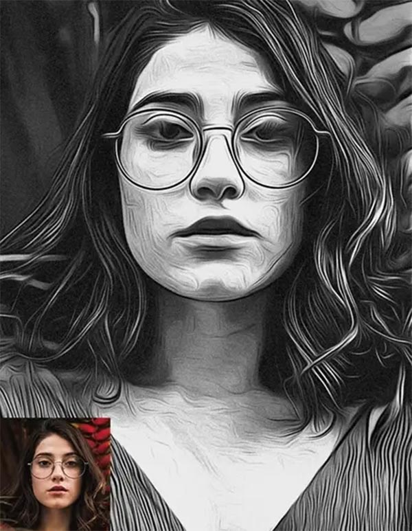 Vector Paint Free Photoshop Action