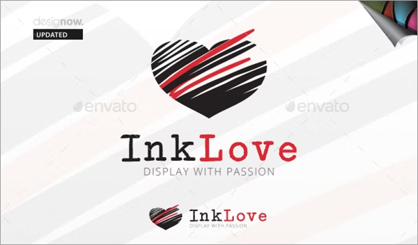 Ink Love Logo Templates
