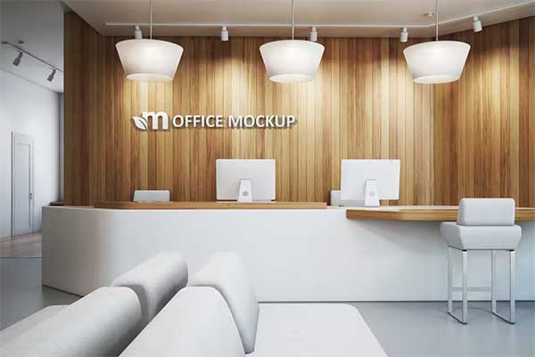 Office Interior Branding Mockups