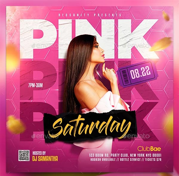 Night Club Edit Flyer Template