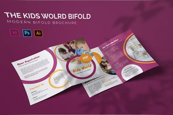Kids World - Bifold Brochure