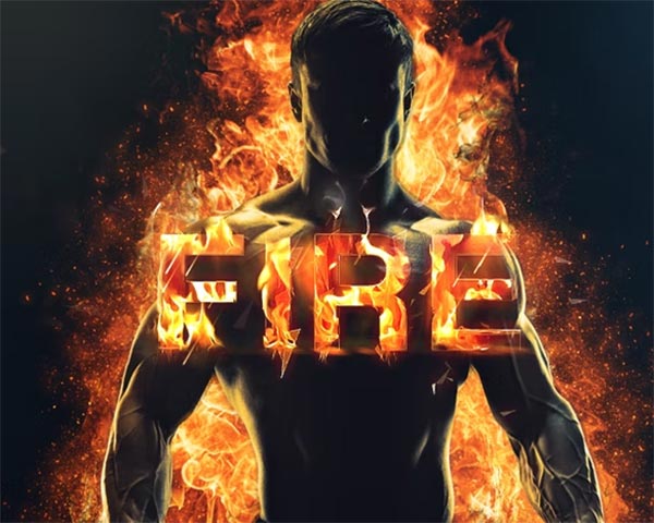 Fire Effect Photoshop Action