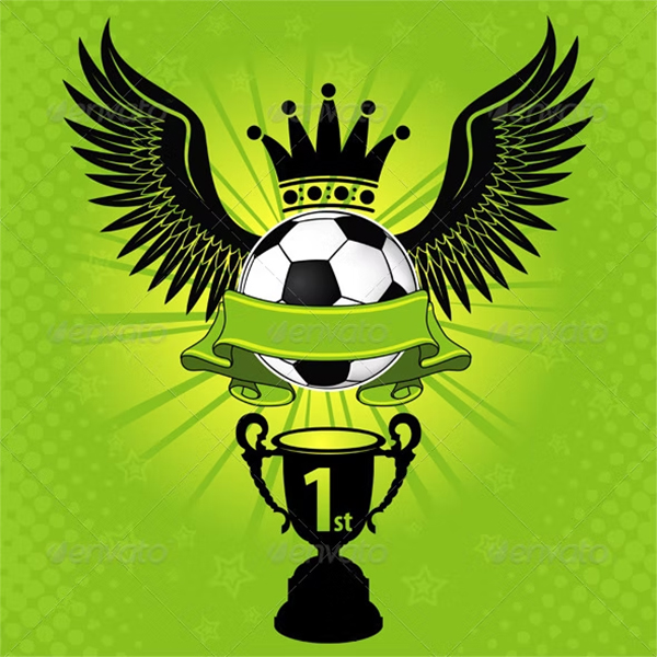 Soccer Poster PNG Template