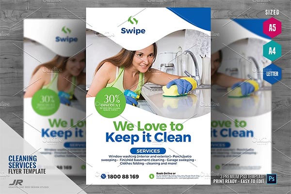 House Cleaners Flyer Template