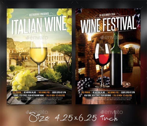 Wine Flyers Bundle